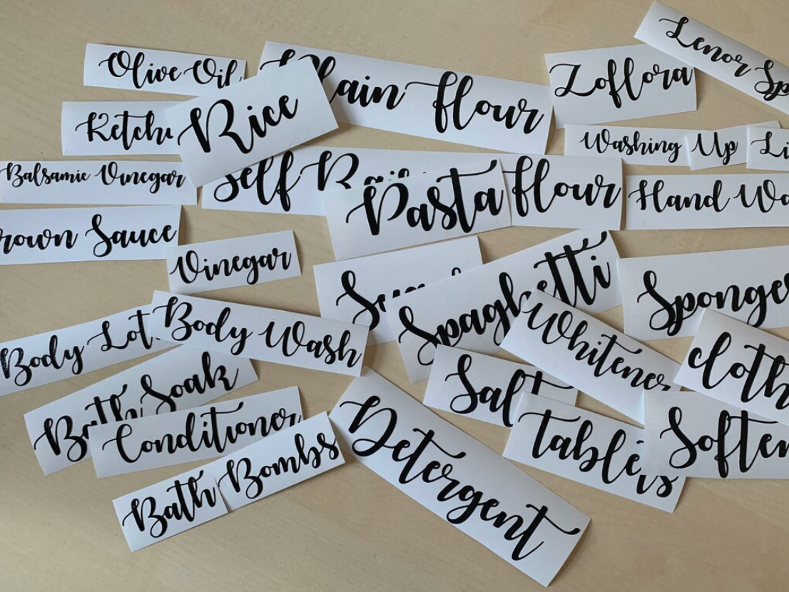 Vinyi Label Vinyl Labels – Jemelma Designs